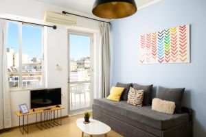 Crops Suites Heraklion Accommodation Living Room