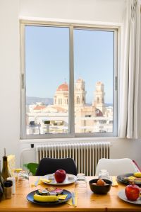 Crops Suites Heraklion Accommodation Breakfast View